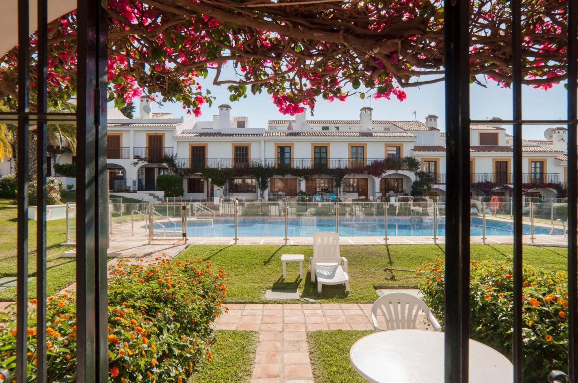 042 Classic 2 Bed Andalusian Townhouse 500M From Beach Mijas Luaran gambar